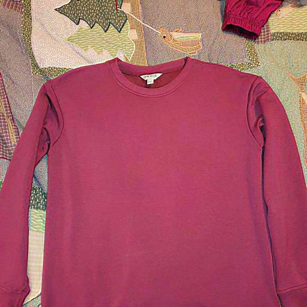 Orvis Dark red Sweatshirt‎